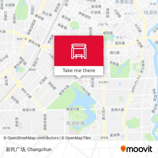 新民广场 map