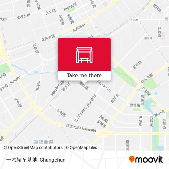 一汽轿车基地 map