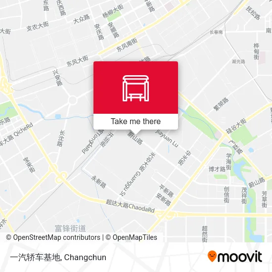 一汽轿车基地 map