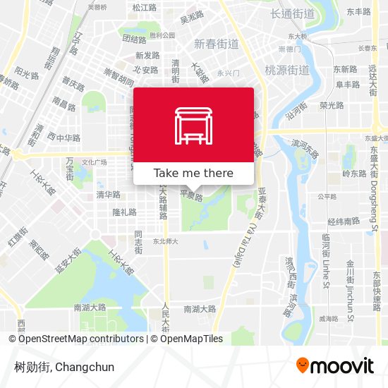 树勋街 map
