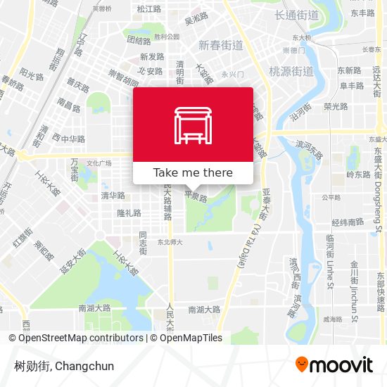 树勋街 map