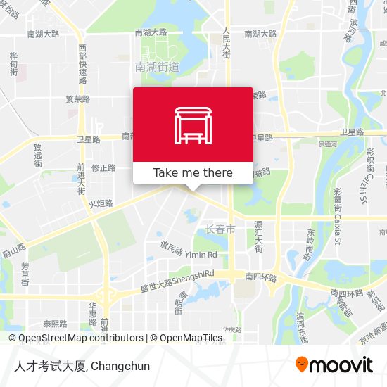 人才考试大厦 map