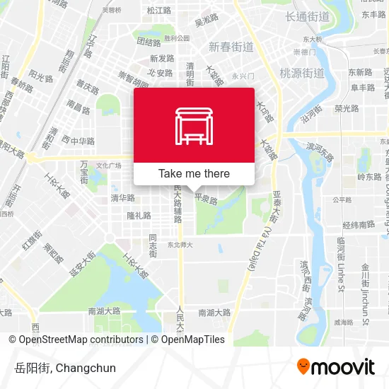 岳阳街 map