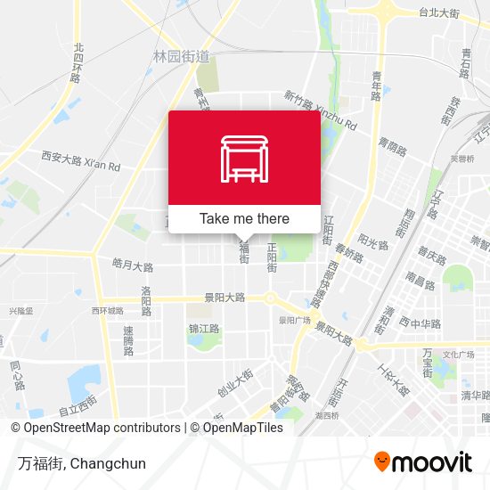 万福街 map