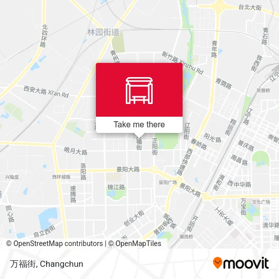 万福街 map