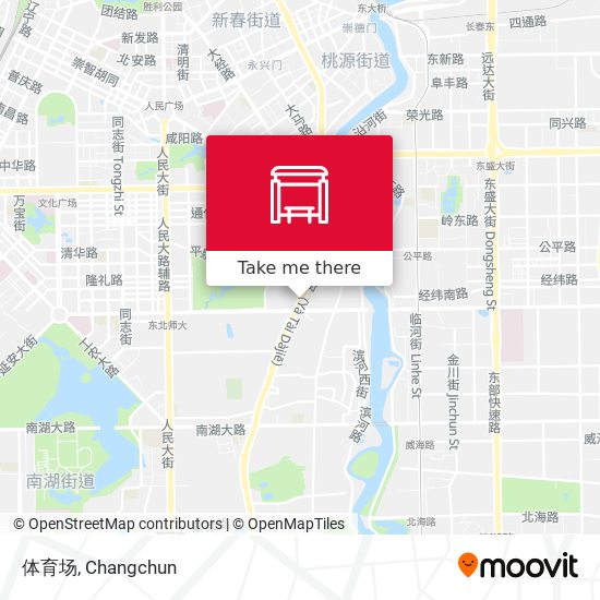 体育场 map