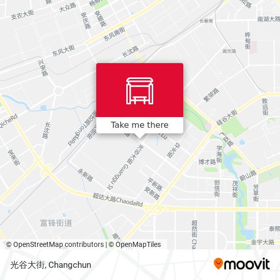 光谷大街 map