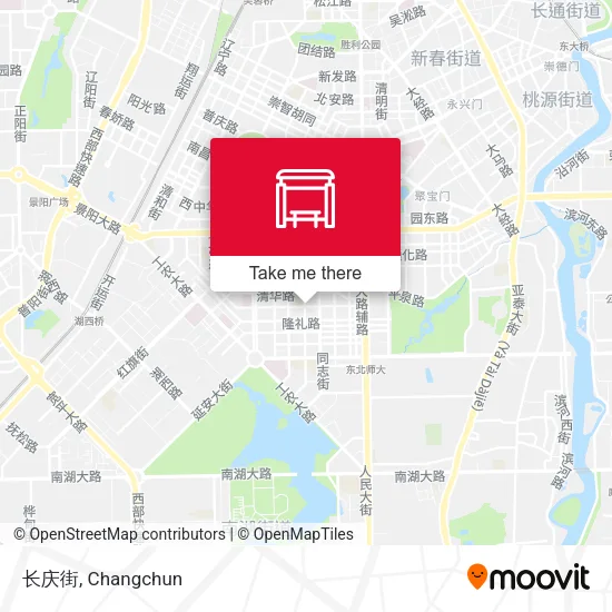长庆街 map