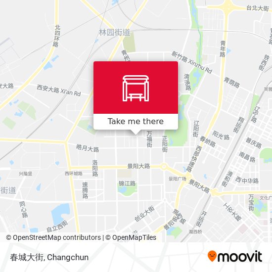 春城大街 map