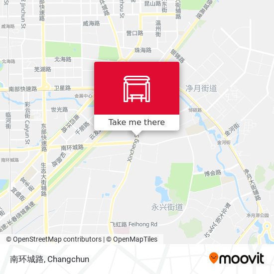 南环城路 map