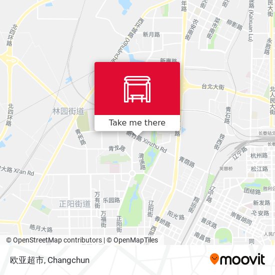 欧亚超市 map