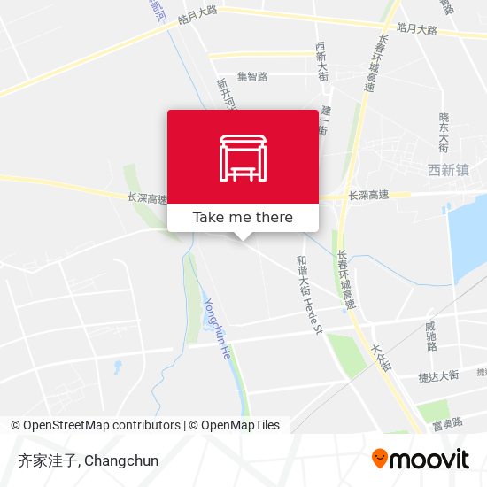 齐家洼子 map
