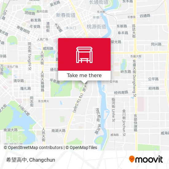 希望高中 map