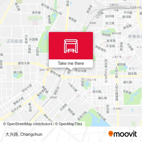 大兴路 map