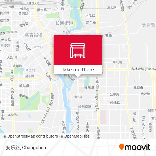 安乐路 map