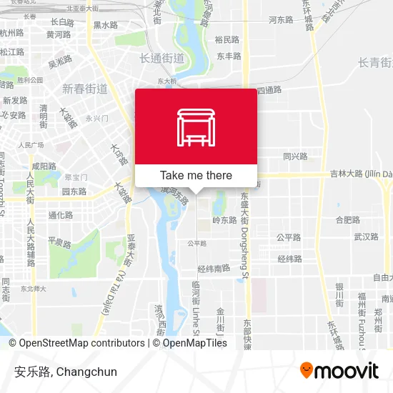 安乐路 map