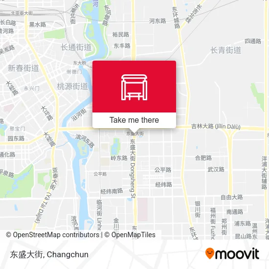 东盛大街 map