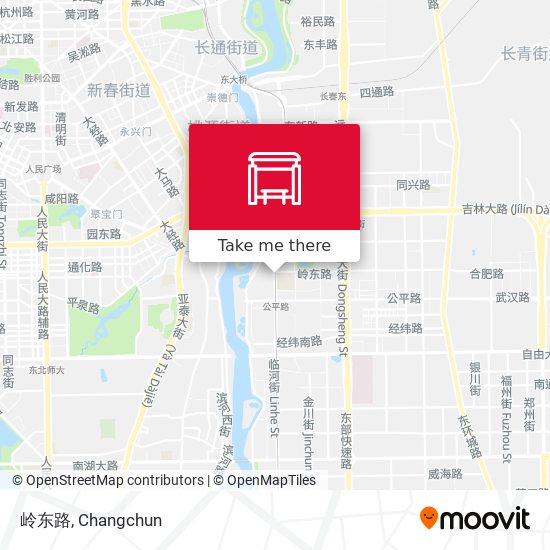 岭东路 map