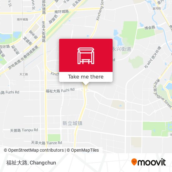 福祉大路 map