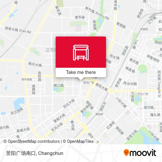 景阳广场南口 map
