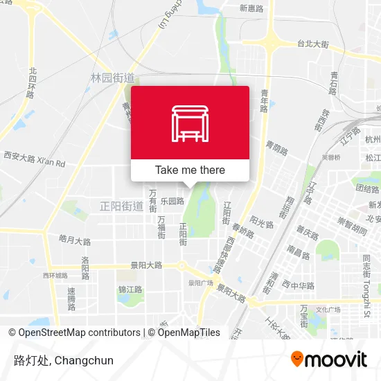路灯处 map