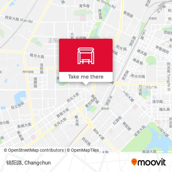 锦阳路 map