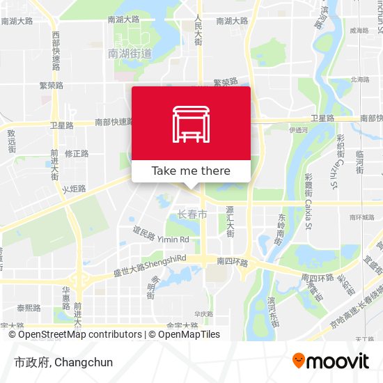 市政府 map