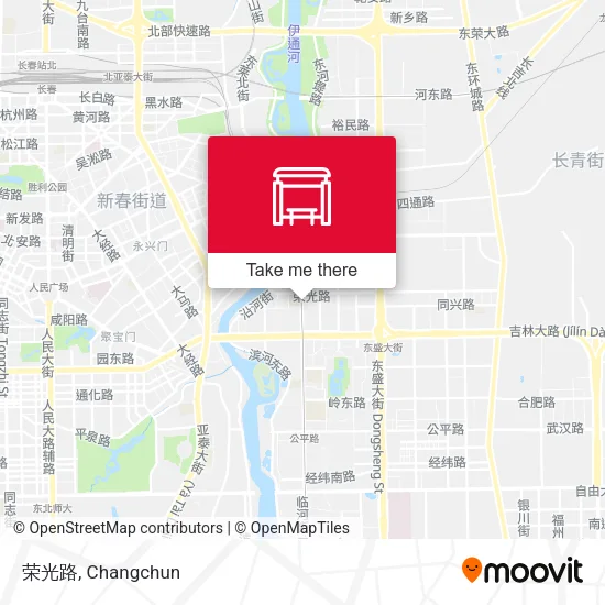 荣光路 map