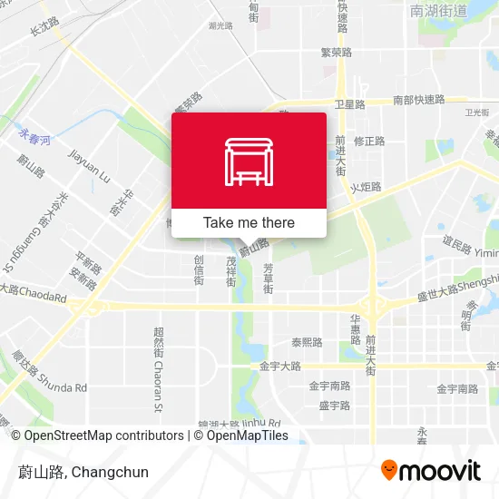 蔚山路 map