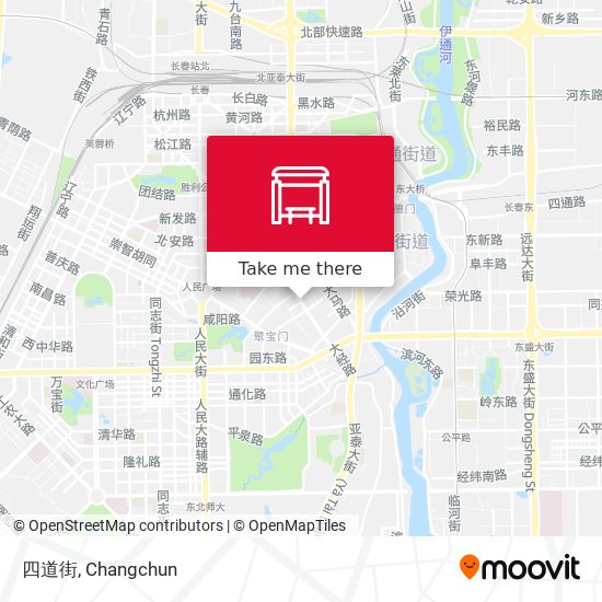 四道街 map
