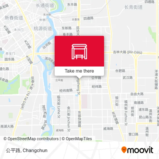 公平路 map