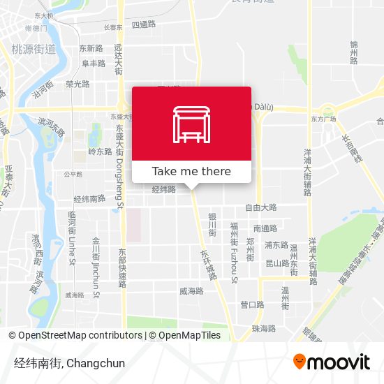 经纬南街 map