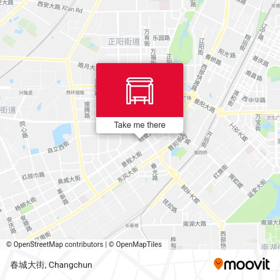 春城大街 map
