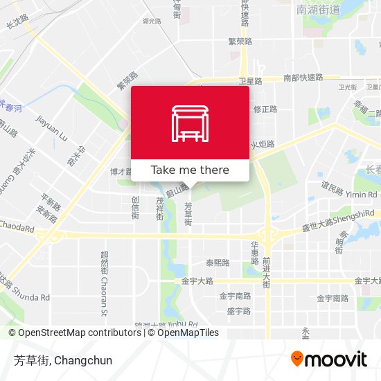 芳草街 map