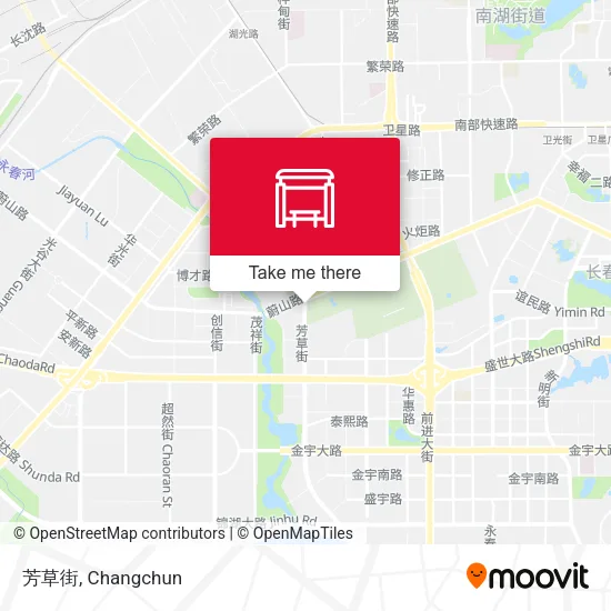 芳草街 map