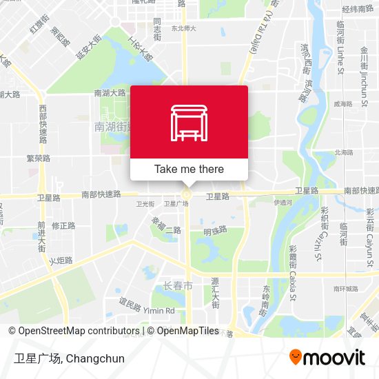 卫星广场 map