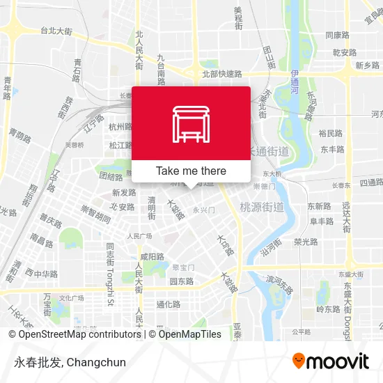 永春批发 map