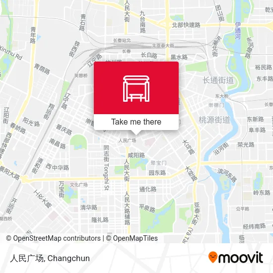 人民广场 map