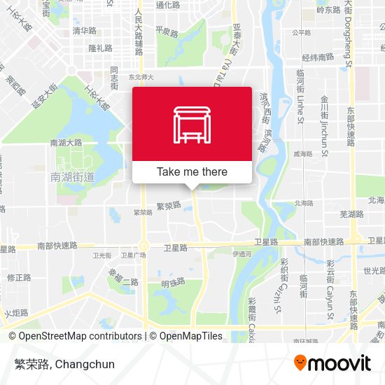 繁荣路 map