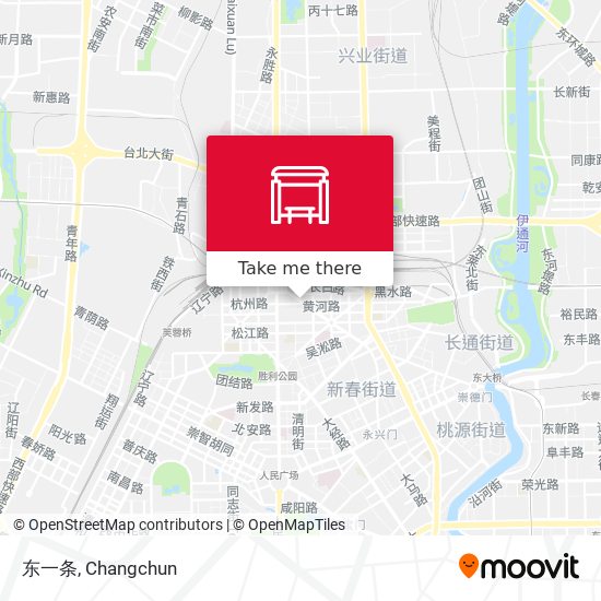 东一条 map