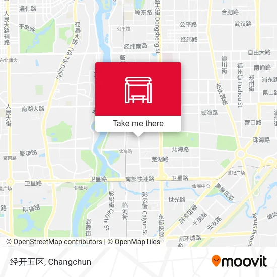 经开五区 map
