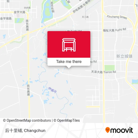 后十里铺 map
