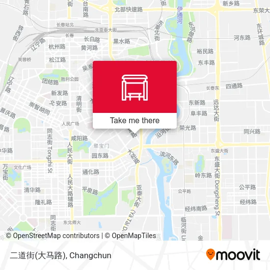 二道街(大马路) map