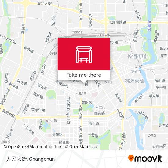 人民大街 map