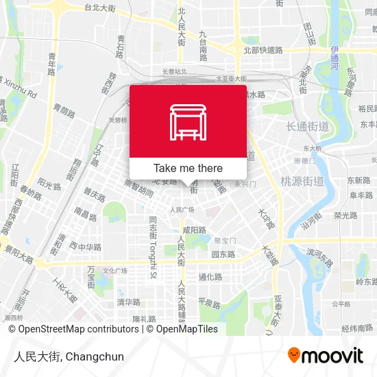 人民大街 map