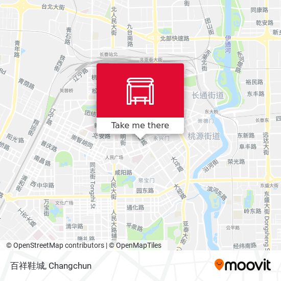 百祥鞋城 map