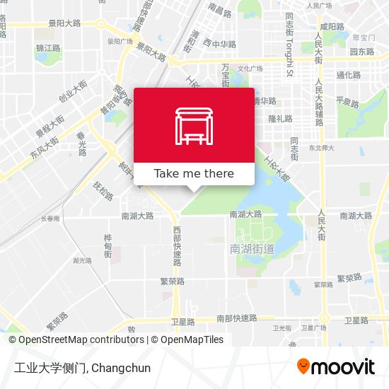 工业大学侧门 map