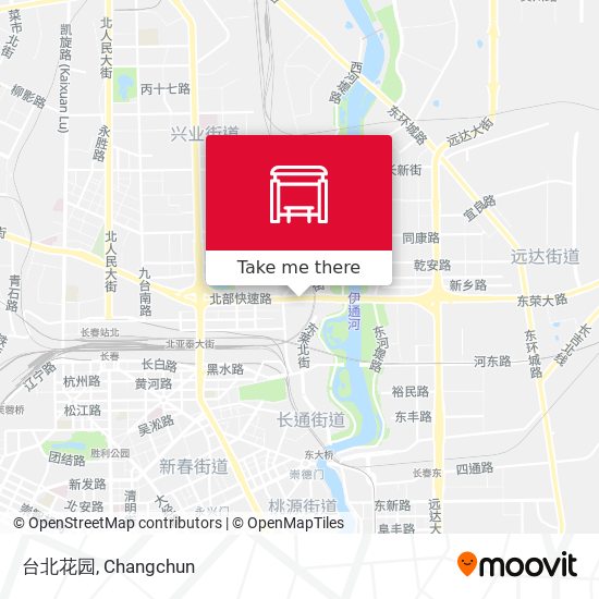 台北花园 map