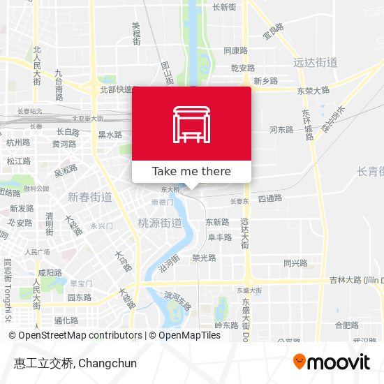 惠工立交桥 map