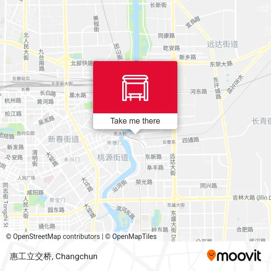 惠工立交桥 map